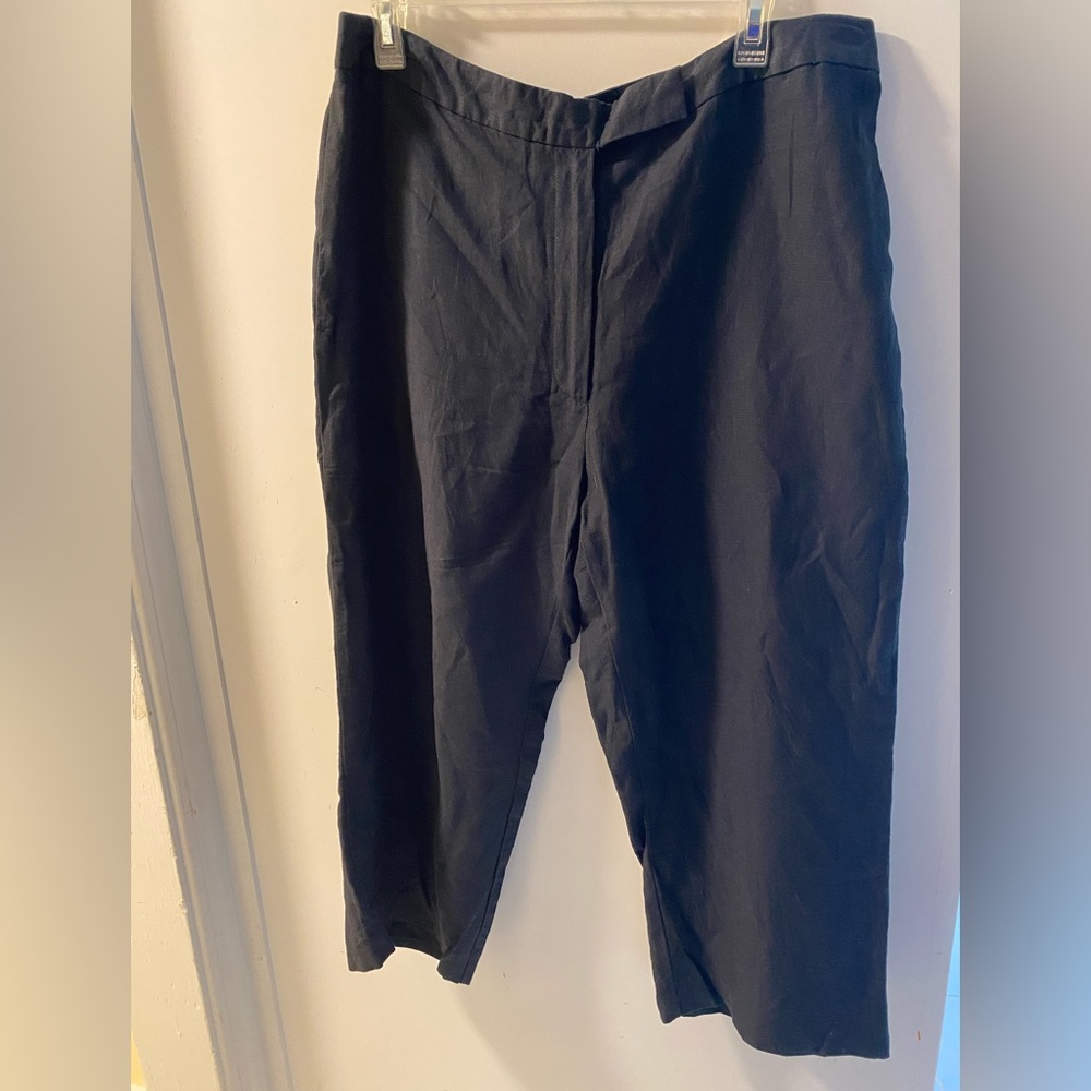 Jessica London Black Chinos Straight Leg Pants